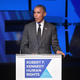 Former President Barack Obama speaks onstage during the 2019 Robert F. Kennedy Human Rights Ripple Of Hope Awards on December 12, 2018 in New York City.